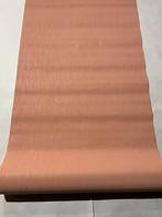 Vliesbehang Exotique Uni - Coral €5 per rol., Ophalen of Verzenden, 25 tot 50 m², Oranje
