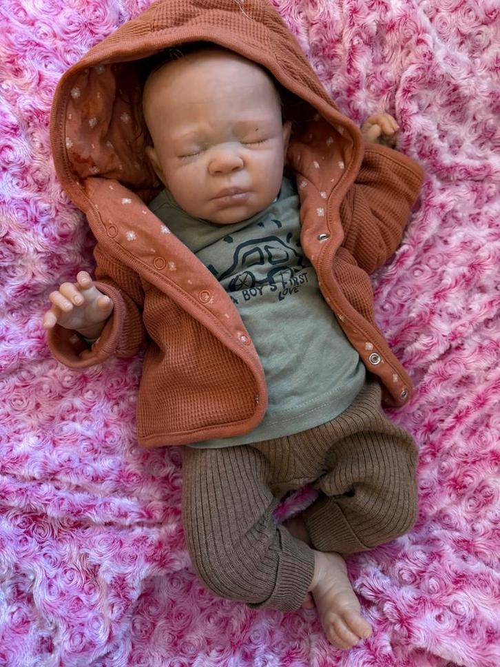 Originele reborn met certificaten, Verzamelen, Poppen, Zo goed als nieuw, Pop, Ophalen of Verzenden