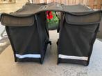 FastRider Pure Canvas Dubbele Fietstas – 65L, Ophalen, Gebruikt