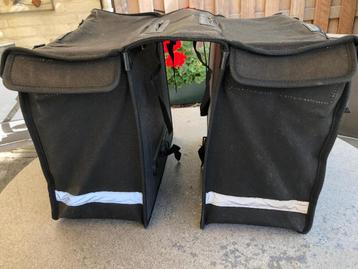 FastRider Pure Canvas Dubbele Fietstas – 65L beschikbaar voor biedingen