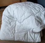 GRATIS 2X enkel gedeelte van dubbel één persoons dekbed, Huis en Inrichting, Slaapkamer | Beddengoed, Gebruikt, Eenpersoons, Wit