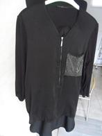 dames jurkje / tuniek van gaudi lange mouw, Maat 38/40 (M), Verzenden, Zwart, Zo goed als nieuw
