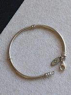 Pandora zilveren slangenkettingarmband met karabijnsluiting, Verzenden, Nieuw, Zilver, Zilver