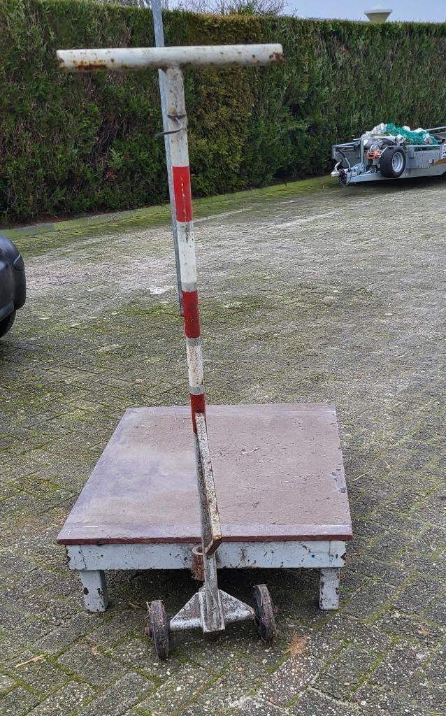 Transportdolly / transportkar, Doe-het-zelf en Verbouw, Transportwagens, Gebruikt, Transportkar, Minder dan 60 liter, Ophalen