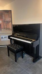 Yamaha U30, Zwart, Ophalen of Verzenden, Zo goed als nieuw, Piano