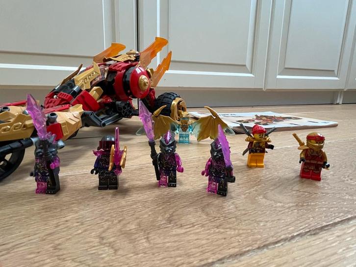 LEGO Ninjago 71733 - Cole's Rotsblok Blaster, Kinderen en Baby's, Speelgoed | Duplo en Lego, Zo goed als nieuw, Lego, Complete set