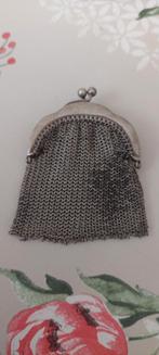 Vintage Zilveren Beursje, Antiek en Kunst, Ophalen of Verzenden, Dames, Onbekend