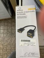 Renkforce DVI/VGA Splitter Kabel, Ophalen of Verzenden, Nieuw