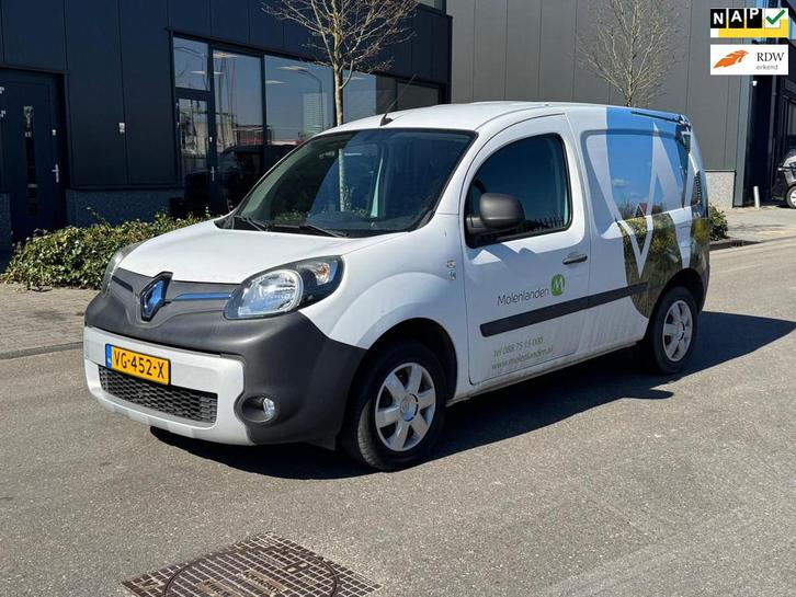 Renault Kangoo Express elektrisch, Auto's, Bestelauto's, Bedrijf, Te koop, ABS, Airconditioning, Boordcomputer, Centrale vergrendeling