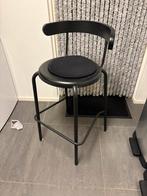 IKEA Barstoel/Eetkamerstoel - Zwart, Huis en Inrichting, Ophalen, Gebruikt, Met voetsteun, 60 tot 90 cm