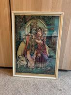 Vintage print uit India, Ophalen