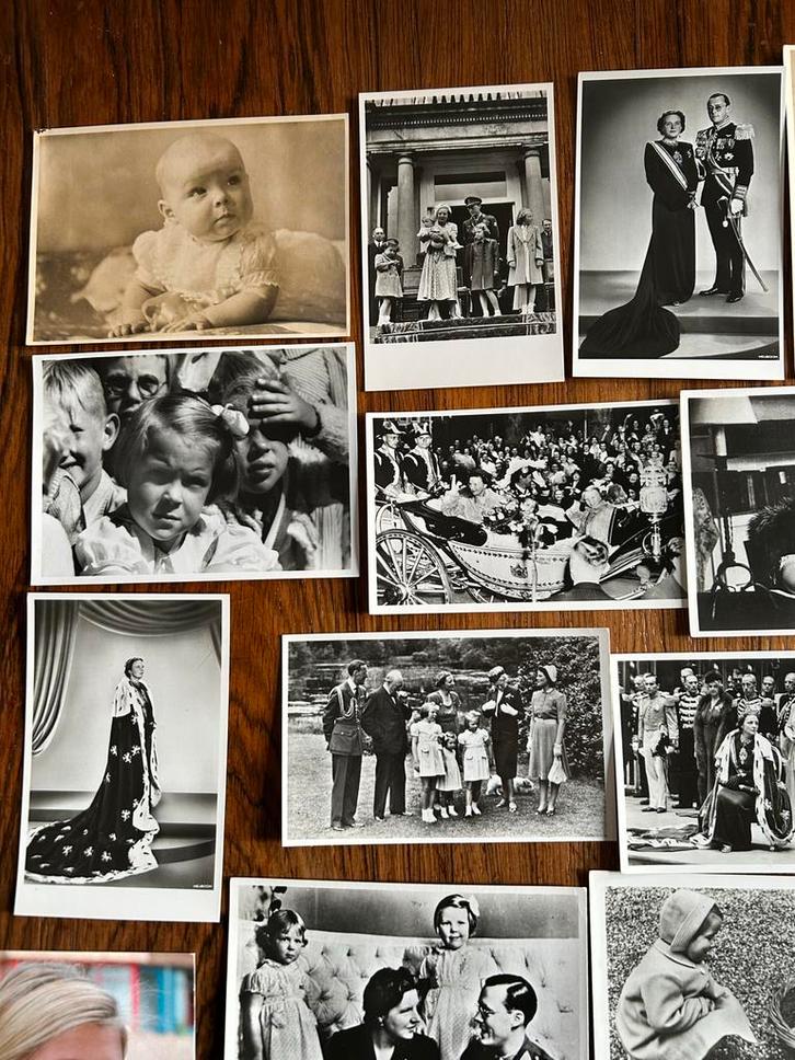 Collectie Vintage Foto's Koninklijke Familie, Verzamelen, Foto's en Prenten, Gebruikt, Foto, Overige onderwerpen, Voor 1940, Ophalen of Verzenden