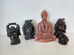 5 boeddha beeldjes, Nieuw, Ophalen of Verzenden