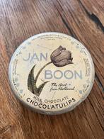 Zeldzaam U.S.A. Vintage Jan Boon blikje Chocolatulips, Ophalen of Verzenden, Zo goed als nieuw, Overige, Overige merken