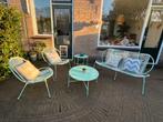 Loungeset, Tuin en Terras, Tuinsets en Loungesets, Ophalen, 5 zitplaatsen, Aluminium, Zo goed als nieuw
