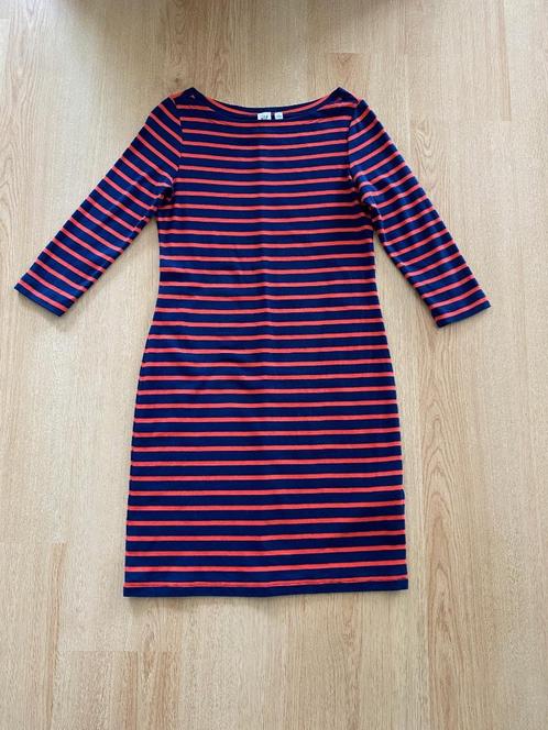 GAP, rood/blauw gestreepte jurk, maat S, Kleding | Dames, Jurken, Zo goed als nieuw, Maat 36 (S), Rood, Boven de knie, Ophalen of Verzenden