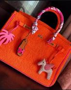 Terry Birkin bag 35cm Oranje/Roze Gouden Hardware, Sieraden, Tassen en Uiterlijk, Tassen | Damestassen, Ophalen of Verzenden, Nieuw