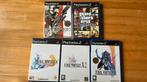 5 games voor PlayStation 2, Avontuur en Actie, Vanaf 18 jaar, 1 speler, Ophalen of Verzenden