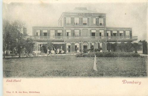 (701-233-049) Domburg Bad Hotel, Verzamelen, Ansichtkaarten | Nederland, Zeeland, Verzenden