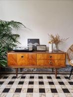 Vintage midcentury dressoir | platenspeler meubel | kast, Ophalen, 100 tot 150 cm, Vintage midcentury, Zo goed als nieuw