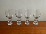 Iittala, Finland: set 4 witte wijnglazen Tapio Wirkkala 1956, Ophalen of Verzenden