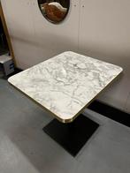 Horeca eettafel melamine wit marmer, Ophalen of Verzenden