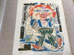 Kees Salentijn…..zeefdruk… oplossing voor tand problemen, Antiek en Kunst, Kunst | Litho's en Zeefdrukken, Ophalen of Verzenden