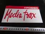 sticker POSSO Media Box, Ophalen, Zo goed als nieuw, Bedrijf of Vereniging