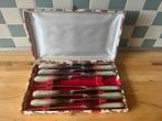 Vintage messenset Frans-12 stuks- in prachtige doos, Ophalen of Verzenden