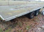 2-assige middenas aanhanger - 190x400cm, 1472kg laadvermogen, Ophalen of Verzenden, Gebruikt