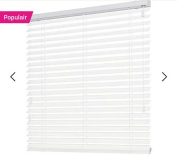 Nieuwe witte jaloezieën B72cm beschikbaar voor biedingen