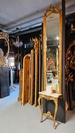 Antieke spiegel,console, wandtafel, hal tafeltje.., Ophalen of Verzenden, Minder dan 100 cm