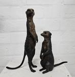 STOKSTAART / 2 STUKS/ STAAN EN ZITTEND MODEL / SETPRIJS, Ophalen of Verzenden, Beeldje of Figuurtje