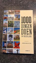 Jeroen van der Spek - 1000 dingen doen in Nederland, Boeken, Overige merken, Ophalen of Verzenden, Zo goed als nieuw, Jeroen van der Spek
