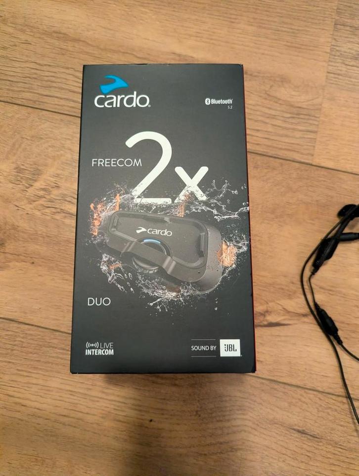Cardo Freecom 2x SINGLE  set - Motor interco, Motoren, Accessoires | Overige, Gebruikt, Ophalen of Verzenden