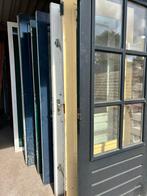 Hardhouten deuren., Ophalen, Gebruikt, 80 tot 100 cm, Buitendeur