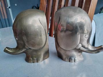 Boeksteunen olifanten Koper  beschikbaar voor biedingen