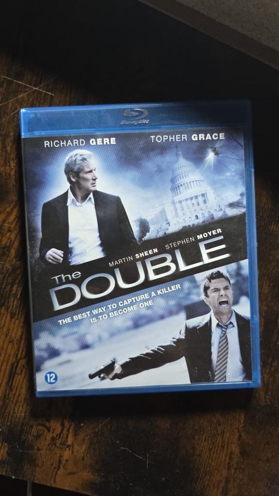 The Double - Blu-ray, Cd's en Dvd's, Dvd's | Horror, Zo goed als nieuw, Overige genres, Vanaf 12 jaar, Ophalen of Verzenden