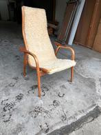 Yngve Ekstrom zweden stoel fauteuil design Lamino €495, Ophalen of Verzenden, Zo goed als nieuw, 75 tot 100 cm, 50 tot 75 cm