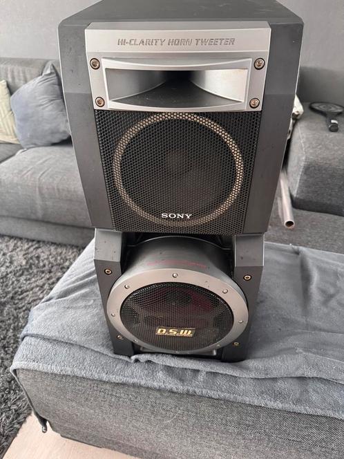 Sony 2 DSW speaker, Audio, Tv en Foto, Luidsprekers, Zo goed als nieuw, Subwoofer, 120 watt of meer, Sony, Ophalen