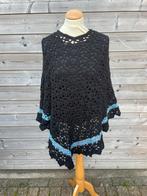 Gehaakte poncho, Verzenden, Zwart, Nieuw, Handgemaakt