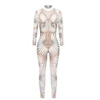Dames catsuit 3 / bodysuit vrouwen doorzichtig jumpsuit, Verzenden, Nieuw, Kleding