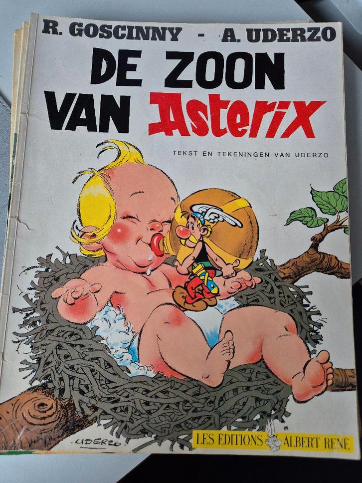 Asterix en Obelix, Boeken, Stripboeken, Gelezen, Meerdere stripboeken, Ophalen of Verzenden