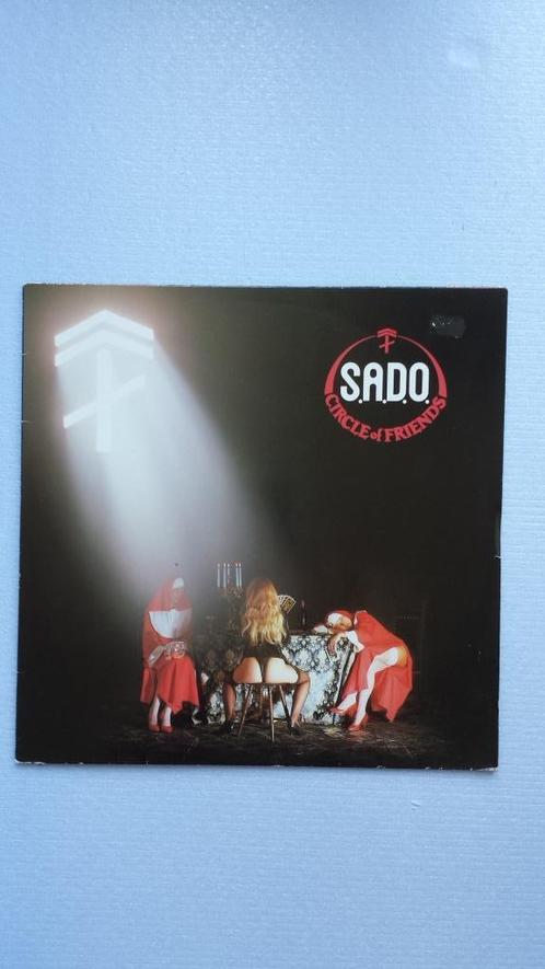 lp metal sado s a d o circle of friends noise international, Cd's en Dvd's, Vinyl | Hardrock en Metal, Gebruikt, Ophalen