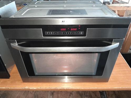 NETTE AEG BT32CF2 COMBI MAGNETRON/OVEN TE KOOP, Witgoed en Apparatuur, Magnetrons, Gebruikt, Inbouw, Combimagnetron, 60 cm of meer