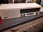 Vintage Saba Donau Radio uit de jaren 70 Kleur wit zie foto, Ophalen, Gebruikt, Radio