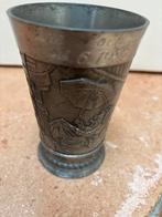 Tinnen beker uit Mossautal Duitsland, Ophalen