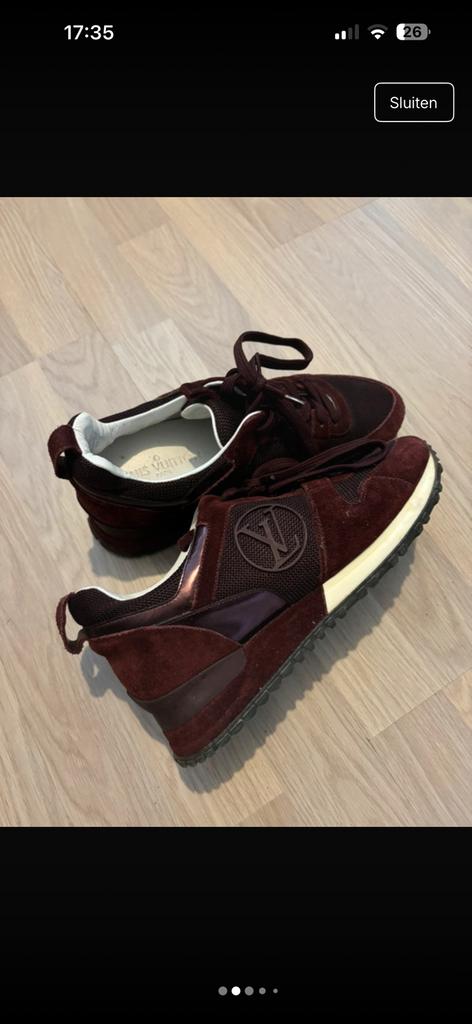 Louis Vuitton run away sneakers, Overige kleuren, Ophalen of Verzenden, Sneakers of Gympen, Zo goed als nieuw
