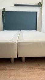Boxspring 140x200cm, Ophalen, Strak, Gebruikt, Tweepersoons
