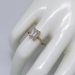 21 Lab Grown 2.00 Carat Diamanten ring, Certificaat, 17.3 mm, Verzenden, Geen, Nieuw, 17 tot 18